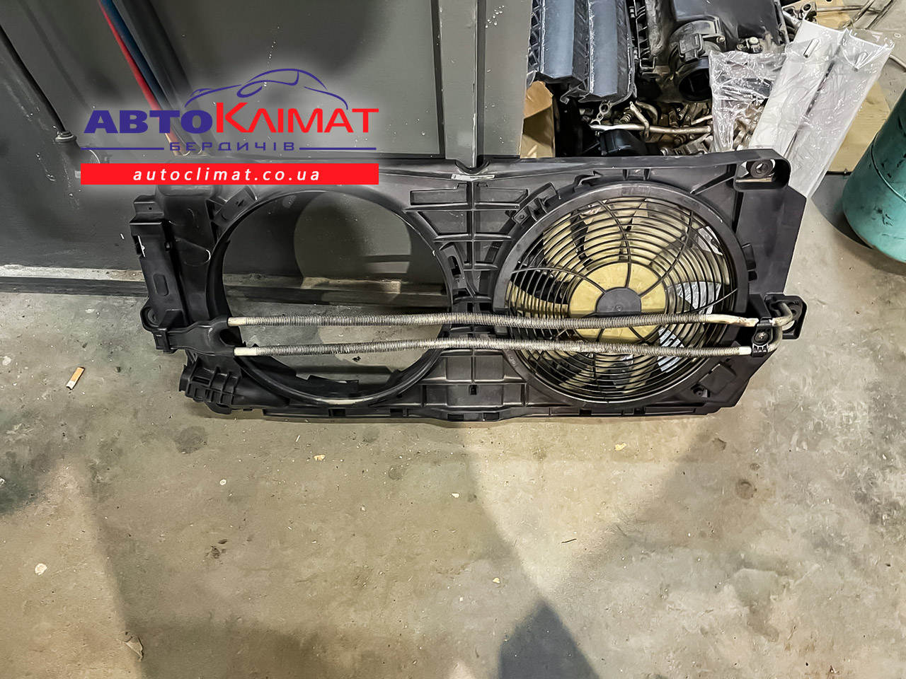 Монтаж штатного кондиционера Mercedes Sprinter 906